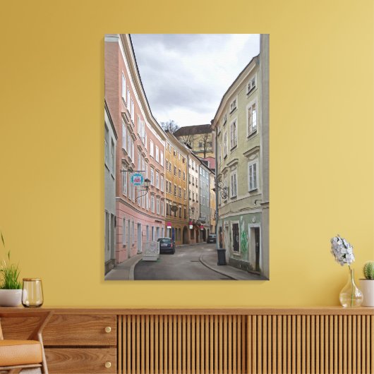 Salzburg #3 canvas afdruk (Insitu (Woonkamer))