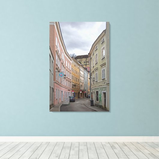 Salzburg #3 canvas afdruk (Insitu (Houten vloer))