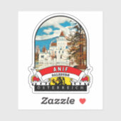 Salzburg Anif Österreich Souvenir  Sticker (Vel)