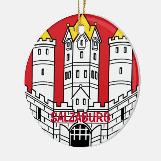 Salzburg Austria Panormaic Ornament (Links)