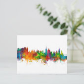 Salzburg Austria Skyline Briefkaart (Staand voorkant)