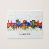 Salzburg Austria Skyline Legpuzzel (Horizontaal)