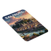 Salzburg Austria Travel Magneet (Rechterzijde)