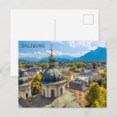 Salzburg Austria Travel Photo Briefkaart (Voorkant / Achterkant)