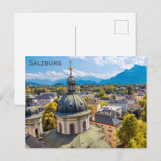 Salzburg Austria Travel Photo Briefkaart (Voorkant / Achterkant)