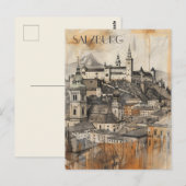Salzburg Briefkaart (Voorkant / Achterkant)