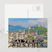Salzburg Briefkaart (Voorkant / Achterkant)