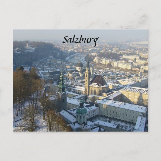 salzburg briefkaart (Voorkant)