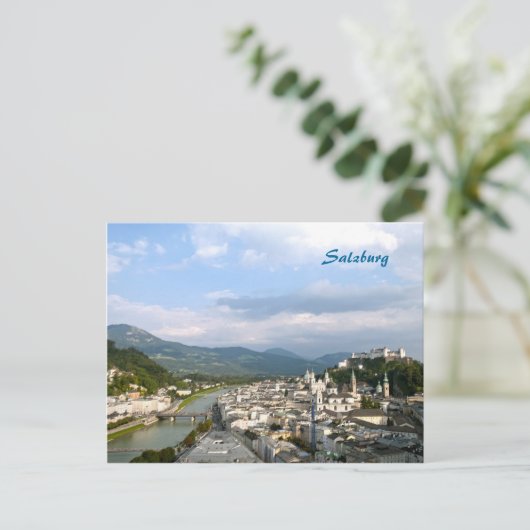 Salzburg Briefkaart (Staand voorkant)