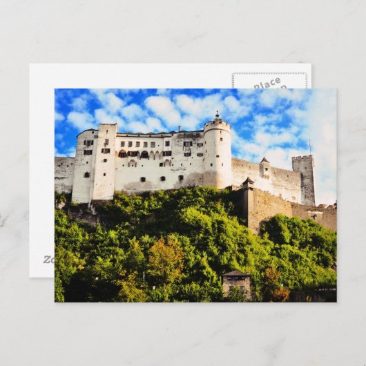 Salzburg Briefkaart (Voorkant / Achterkant)