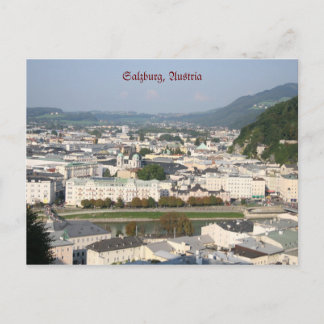 Salzburg, Briefkaart Oostenrijk