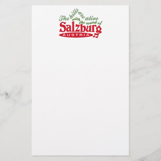 Salzburg briefpapier (Voorkant)