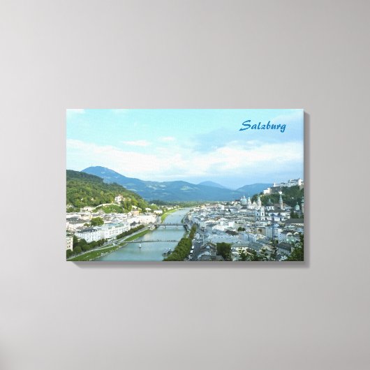 Salzburg Canvas Afdruk (Voorkant)