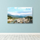 Salzburg Canvas Afdruk (Insitu (Houten vloer))