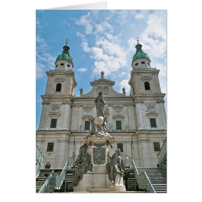 Salzburg Cathedraal (Voorkant)