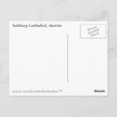 Salzburg Cathedraal Briefkaart (Achterkant)