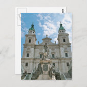 Salzburg Cathedraal Briefkaart (Voorkant / Achterkant)