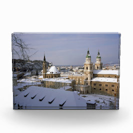 Salzburg Cathedral Oostenrijk Vakanenkaart Poster Fotoblokken