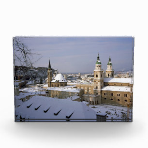 Salzburg Cathedral Oostenrijk Vakanenkaart Poster Fotoblokken