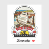 Salzburg Dorfbeuern Österreich Souvenir  Sticker (Vel)