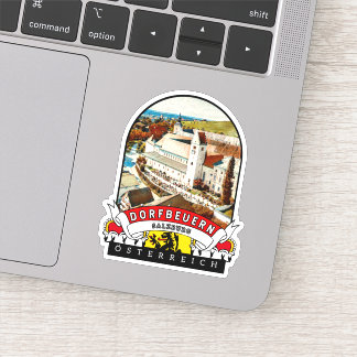 Salzburg Dorfbeuern Österreich Souvenir Sticker