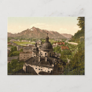 Salzburg en Untersberg, Oostenrijk Briefkaart