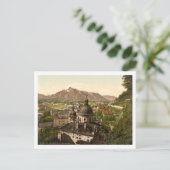 Salzburg en Untersberg, Oostenrijk Briefkaart (Staand voorkant)