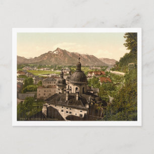 Salzburg en Untersberg, Oostenrijk Briefkaart