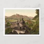 Salzburg en Untersberg, Oostenrijk Briefkaart (Voorkant)