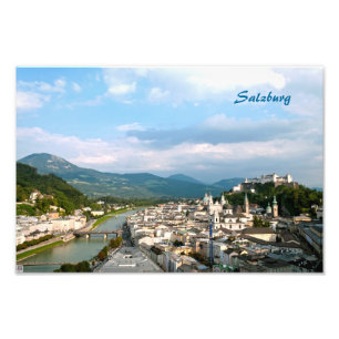 Salzburg Foto Afdruk