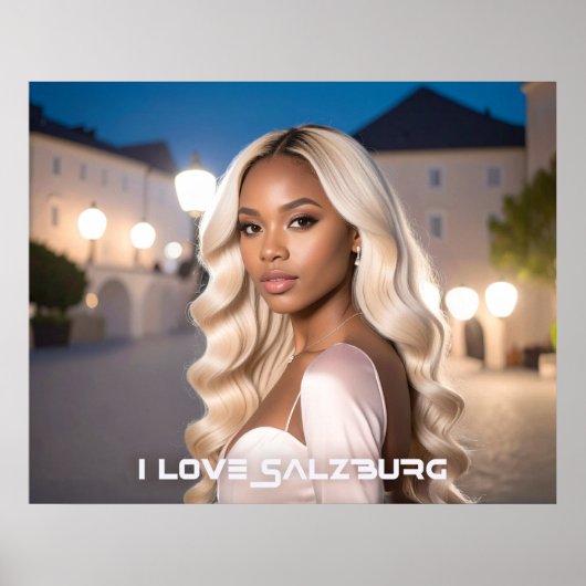 SALZBURG - I LOVE SALZBURG POSTER (Voorkant)