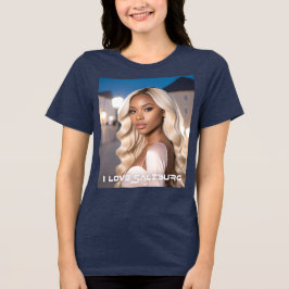 SALZBURG - I LOVE SALZBURG Tri-Blend SHIRT