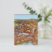 Salzburg in kunst briefkaart (Staand voorkant)