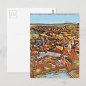 Salzburg in kunst briefkaart (Voorkant / Achterkant)