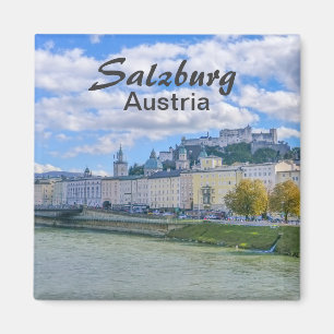 Salzburg in Oostenrijk Europa Souvenir Magneet