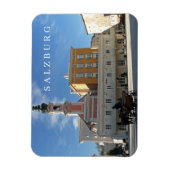 Salzburg kerk uitzicht koelkastmagneet magneet (Verticaal)