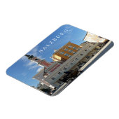 Salzburg kerk uitzicht koelkastmagneet magneet (Linkerzijde)