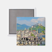 Salzburg Magneet (Voorkant / Achterkant)
