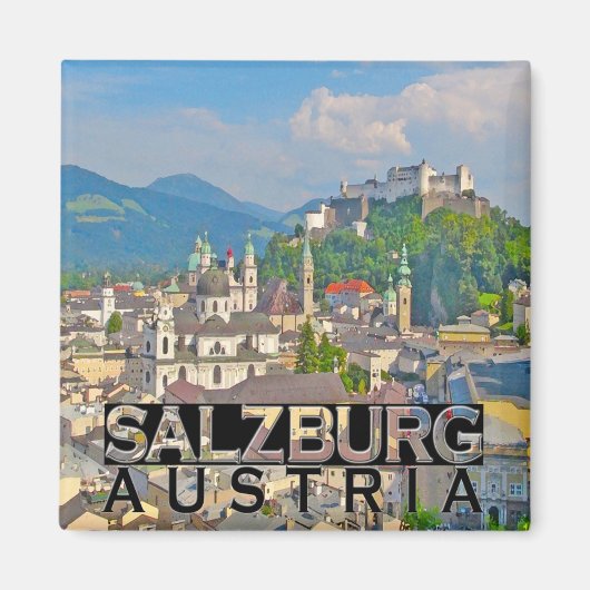 Salzburg Magneet (Voorkant)