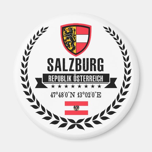 Salzburg Magneet (Voorkant)
