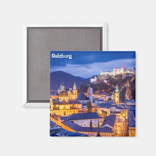 Salzburg Magnet (Voorkant / Achterkant)