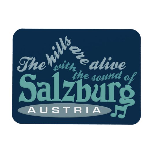 Salzburg magnet magneet (Horizontaal)