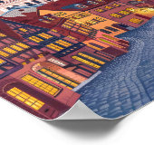 Salzburg Oostenrijk Beroemde Reisplaats Poster (Hoek)