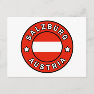 Salzburg Oostenrijk Briefkaart