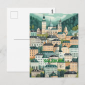 Salzburg Oostenrijk Briefkaart (Voorkant / Achterkant)