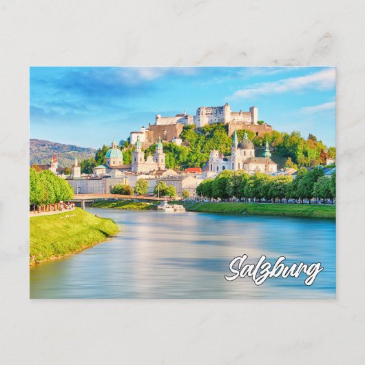 Salzburg, Oostenrijk Briefkaart (Voorkant)