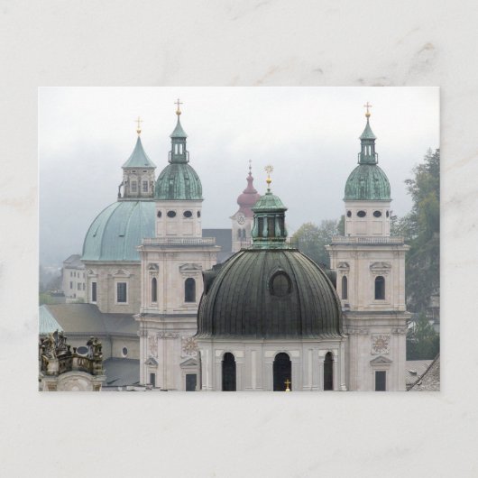 Salzburg, Oostenrijk. Briefkaart (Voorkant)