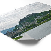 Salzburg, Oostenrijk, Hohensalzburg Fortress Print (Hoek)