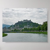 Salzburg, Oostenrijk, Hohensalzburg Fortress Print (Voorkant)