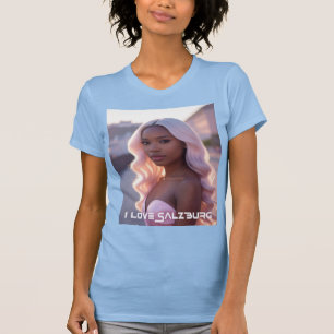 SALZBURG - OOSTENRIJK - IK HOU VAN SALZBURG T-SHIRT